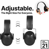 ProShield Tactical Ear Muffs for Shuting - Enhanced Hearing Protection