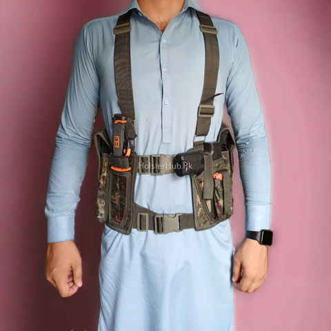 Parachute Made Magzine Vest For AK-47/M4 | Baghli