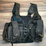 Tactical AK47 Black Jacket with Multiple Pockets | (PC-11 A)