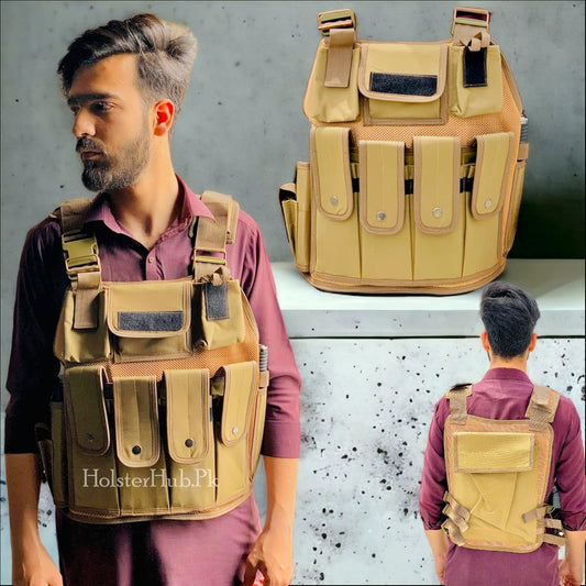 Tactical AK47 Jacket With Multiple Magzines Space | (PC-11 B)