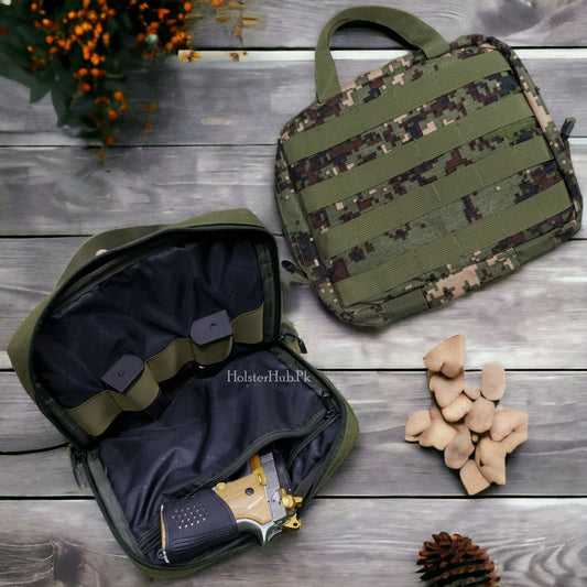 Tactical Dual Pstls Caring Bag with 5 Mag