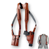 Premium Leather Holster Waistcoat | (PC-04 L)