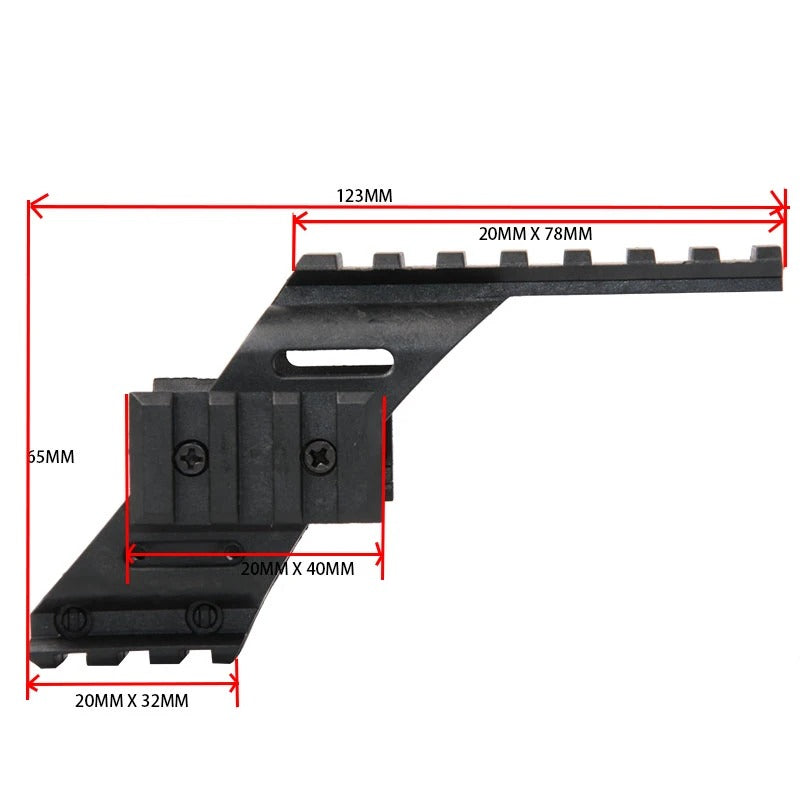 Tactical Pstl Quad Rail Mount for All Type of Pstls