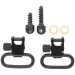 Quick Detachable Black Super Sling Swivel Mount Set S-10012 - Effortless Sling Attachment for Superior Carry