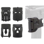 FAB Magwell Grip Package - Newest Magwell Package with 4 Replaceable Face Inserts for M16, AR-15, and AR15