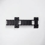 26mm Picatinny Weaver Rail Extension Scope Mount Adapter Claw with 11 Slots for MP5 GSG5 G3 Rail Bracket Clip