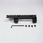 26mm Picatinny Weaver Rail Extension Scope Mount Adapter Claw with 11 Slots for MP5 GSG5 G3 Rail Bracket Clip