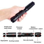 Original 450nm 4000mw High Power Burning Laser Pointer Flashlight