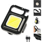 Mini High Beam Flashlight With Keychain - USB Chargeable