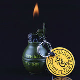 M-27 HAND GRENADE LIGHTER, GAS WINDPROOF LIGHTERS WITH KEYCHAIN. The Hiker Hub TheHikerHub.com Pakistan Online