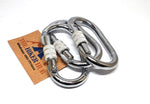 Alloy Steel Climbing Carabiner Hook. The Hiker Hub TheHikerHub.com Pakistan Online