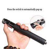 Automatic Steel Baton, Telescopic Expandable Baton For Self-Defense Personal Security.