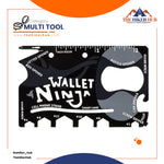 18in1 - Ninja Wallet Multi Tool Survivor Kit The Hiker Hub TheHikerHub.com Pakistan Online