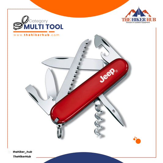 JEEP - Emergency Pocket Multi Tool. The Hiker Hub TheHikerHub.com Pakistan Online
