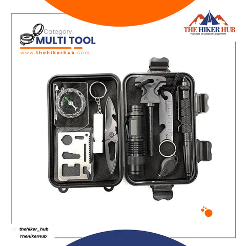 8 in 1 multi tool kit The Hiker Hub TheHikerHub.com Pakistan Online