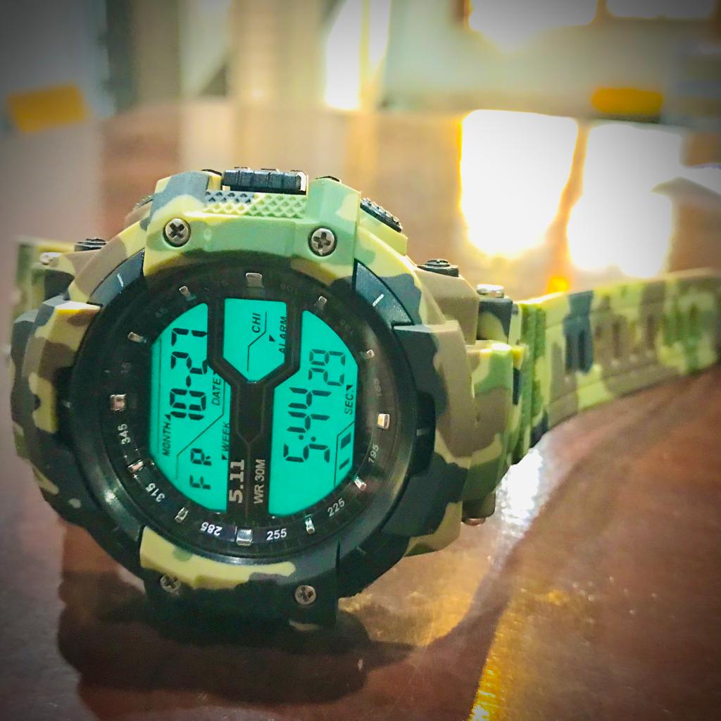 FTL56722188 5.11 Tactical Outpost Chrono Tac Watch OD Green