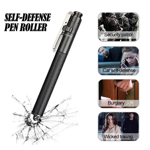 Automatic Steel Baton, Telescopic Expandable Baton For Self-Defense Personal Security.