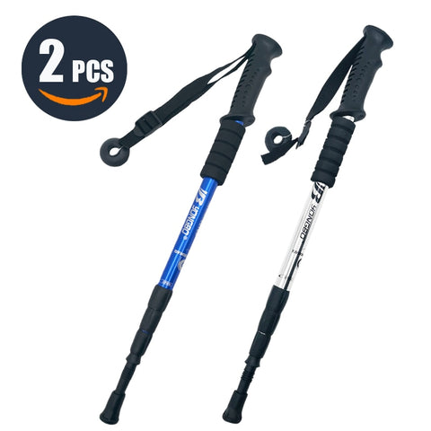 Adjustable Hiking Sticks - Pack of 2 The Hiker Hub TheHikerHub.com Pakistan Online