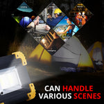 Portable Spotlight LED Work Light USB Rechargeable Flashlight The Hiker Hub TheHikerHub.com Pakistan Online