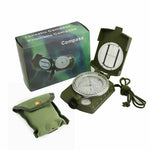 Multi-function Military Compass - Green The Hiker Hub TheHikerHub.com Pakistan Online