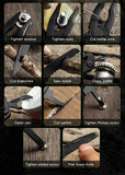 BearGrylls Metallic Multi-tool set - 9 in 1 The Hiker Hub TheHikerHub.com Pakistan Online