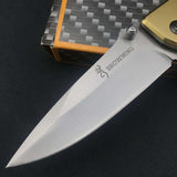 Browning DA77 Fast Open Tactical Folding Wood Handle The Hiker Hub TheHikerHub.com Pakistan Online