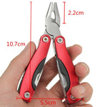 Traveler 9 In 1 Multifunctional Portable Pocket Multitool Plier Survival Camping Travel Life Tools The Hiker Hub TheHikerHub.com Pakistan Online