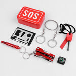 6 in 1 SOS Multitool Kit box The Hiker Hub TheHikerHub.com Pakistan Online