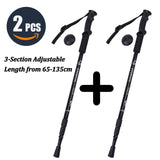 Adjustable Hiking Sticks - Pack of 2 The Hiker Hub TheHikerHub.com Pakistan Online